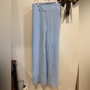 SHEIN Light Blue Straight Leg Pants